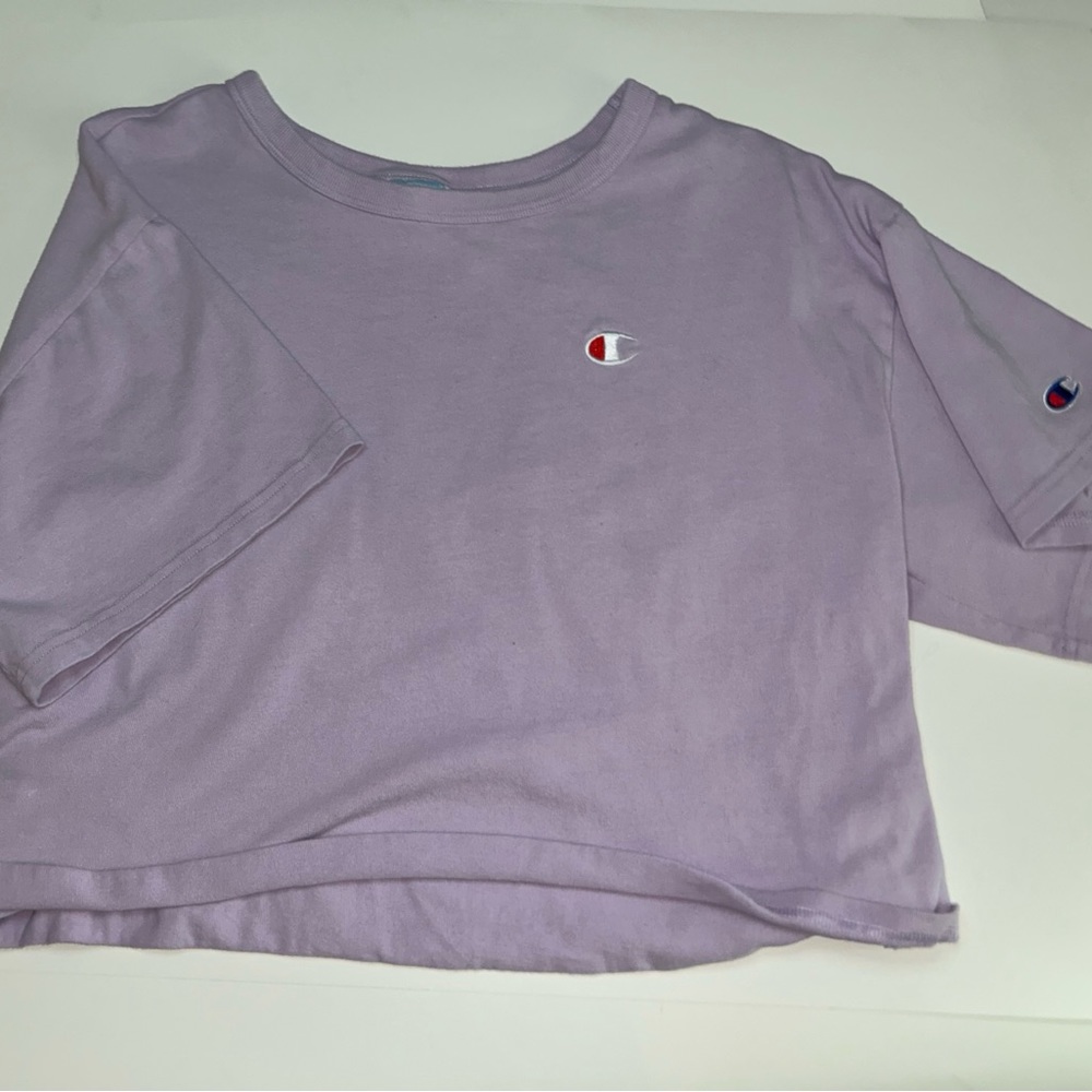 Champion Women's T-shirt, Heritage Heavyweight Cropped T-shirt, Crop Top
